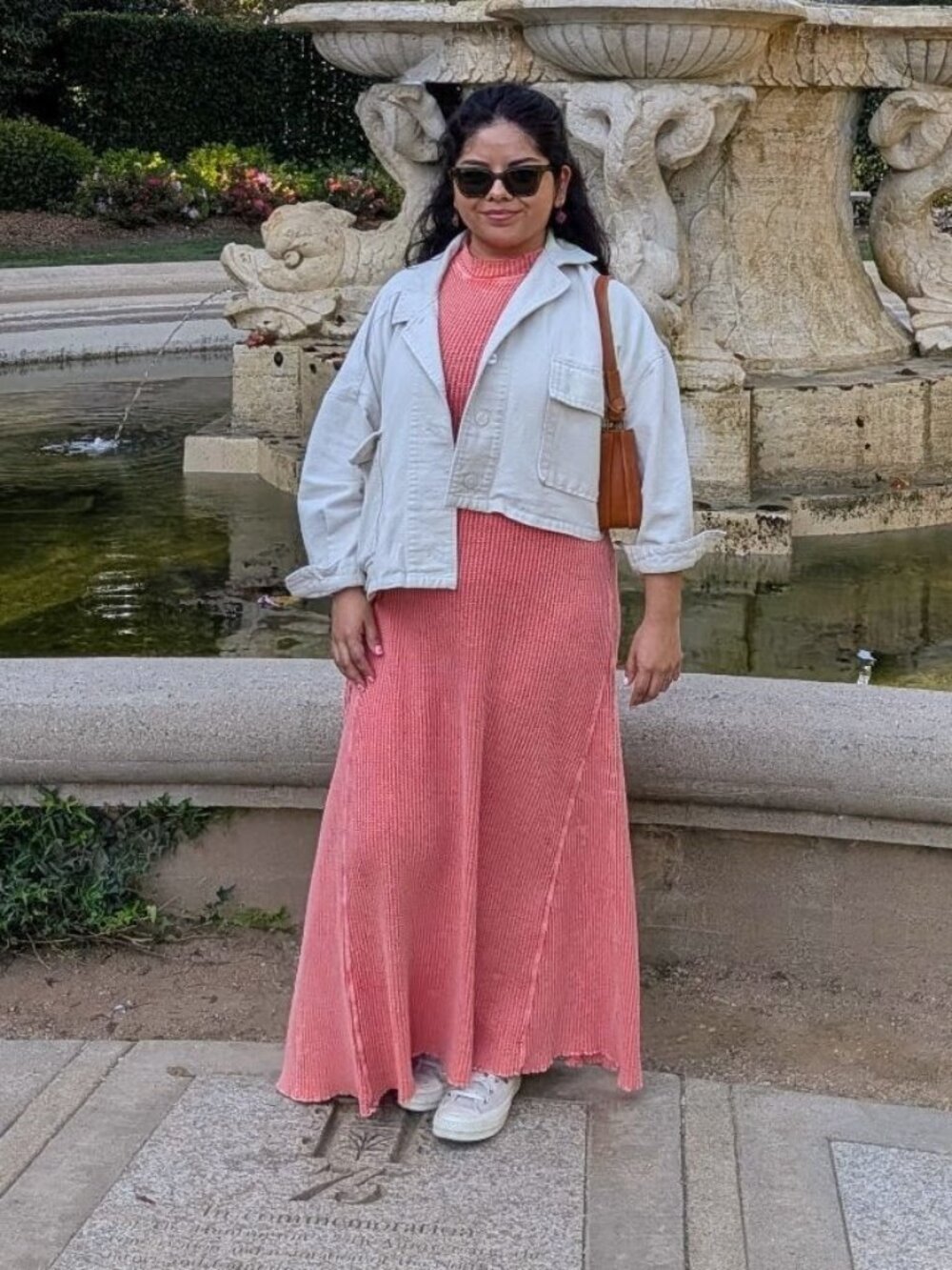 World Market Alicia Oatmeal Textured Shirt Jacket with Pockets